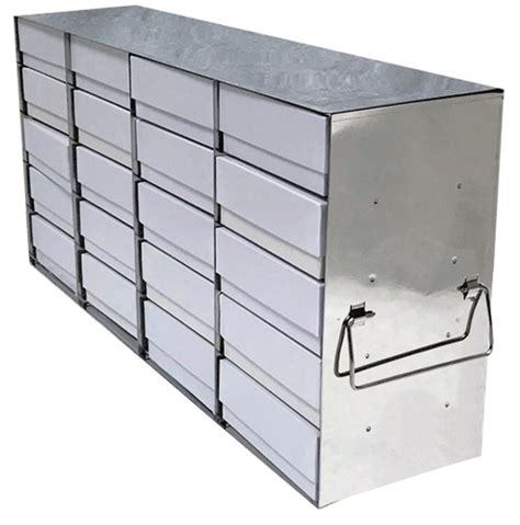 stainless steel cryo freezer boxes|cryogenic freezer storage rack.